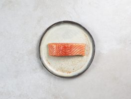 Un dos de saumon